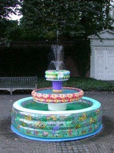 kids pool fountain