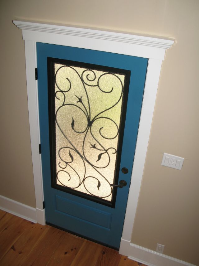 Therma Tru Door Loch Blue - MyFixitUpLife