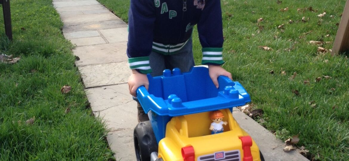 Jack and his dump truck