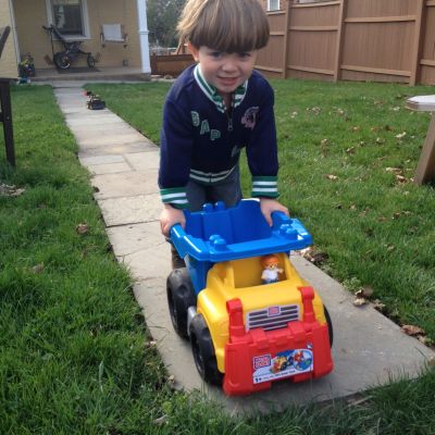 Jack and his dump truck
