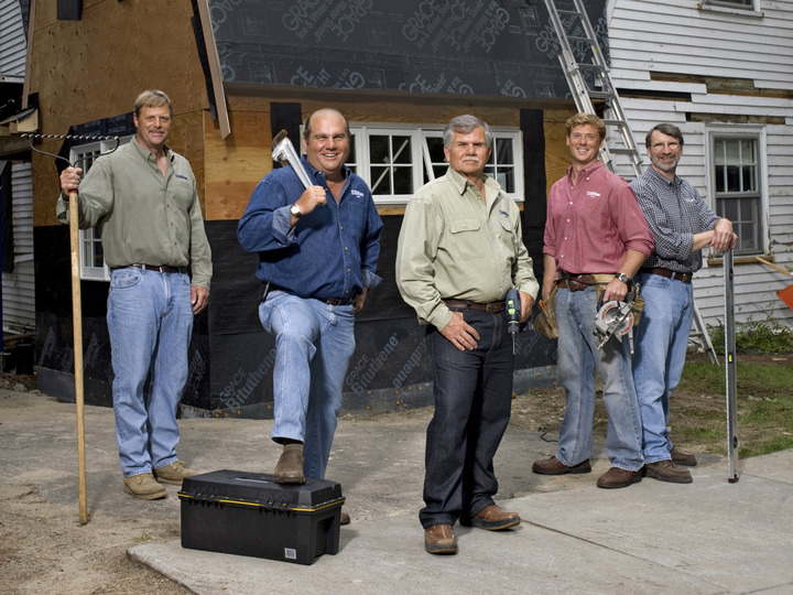 Cast of 'This Old House' (from left) Roger Cook, Richard Trethewey, Tom Silva, Kevin O'Connor and Norm Abram
