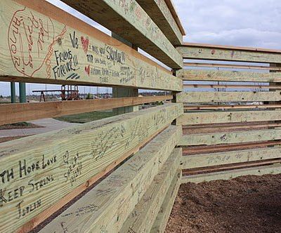 Joplin Cunningham Park wall