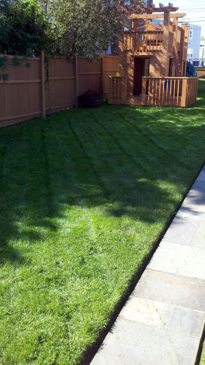 Today’s Tip: Lawn Mowing Stripes—Change Direction ‣ MyFixitUpLife