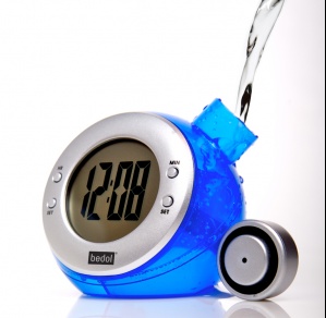 Bedol's water-powered clock