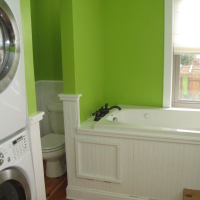 bathroom after