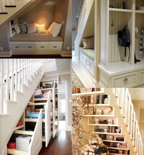 Clever storage ideas for under the stairs