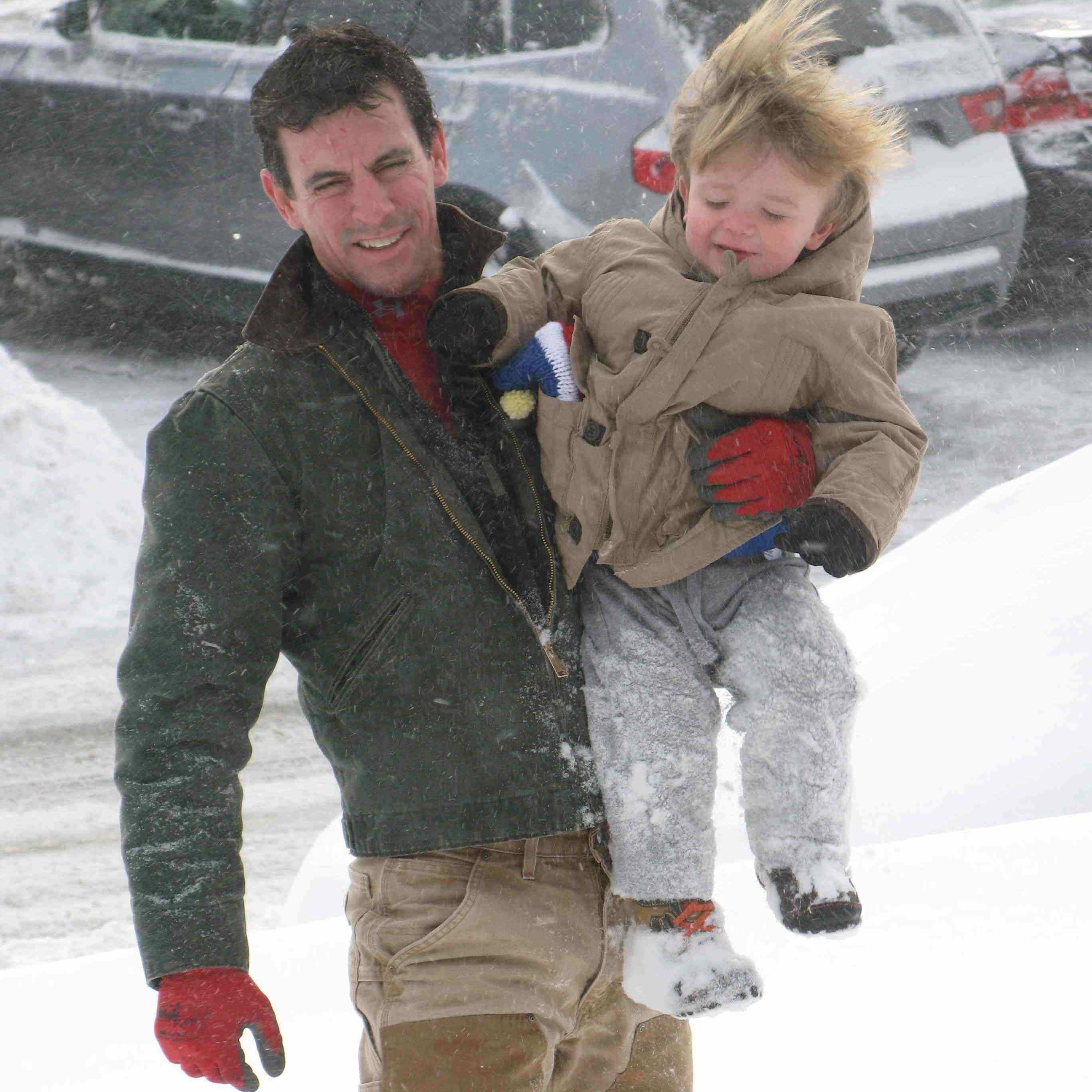 2012 Mark and Jack in the Snow - MyFixitUpLife