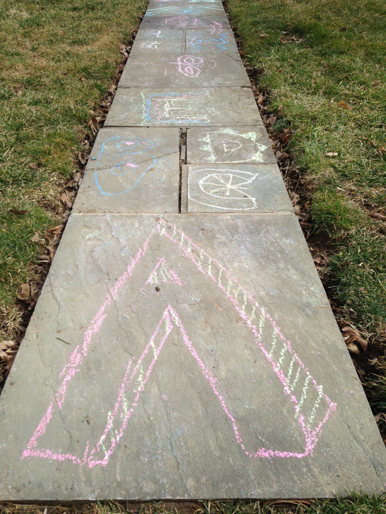 ‣ MyFixitUpLife Kids Play: Alphabet Learning Sidewalk Chalk - MyFixitUpLife