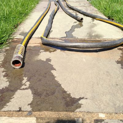 Untangle your garden hose.