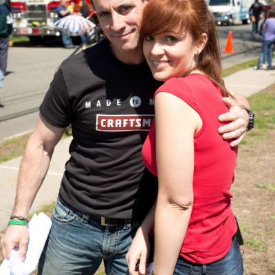 Mark and Theresa in Moonachie for a Superstorm Sandy clean-up project