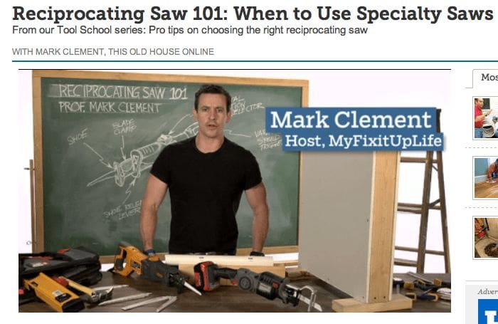 Recipsaw101 Specialtysaws Video Tips on When to Use Specialty Reciprocating Saws MyFixitUpLife MyFixitUpLife MyFixitUpLife