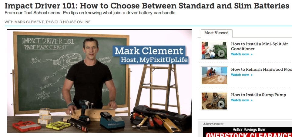 impactdriver101 batteries Video How to Choose Between Standard and Slim Batteries for your Impact Driver MyFixitUpLife MyFixitUpLife MyFixitUpLife