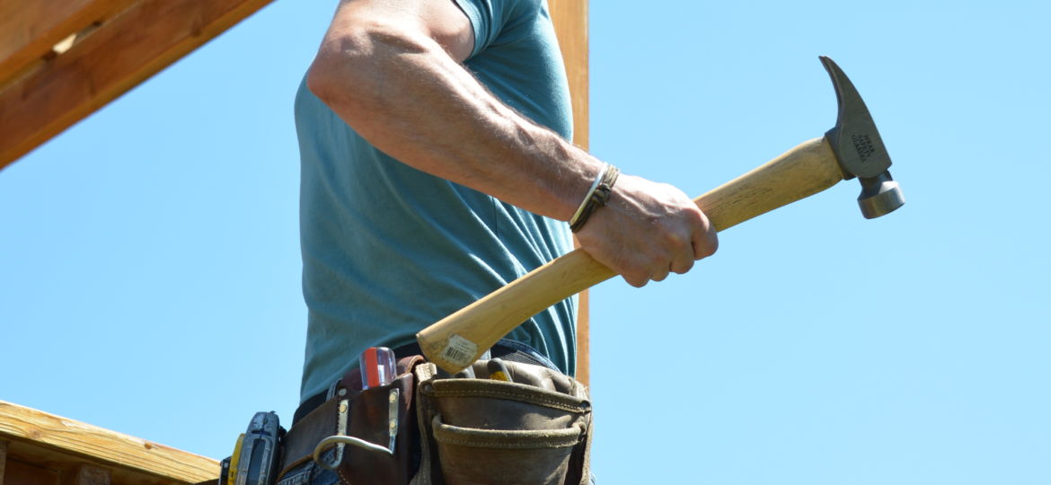 Hammering nails