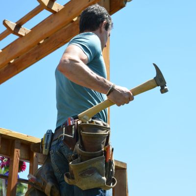 Hammering nails