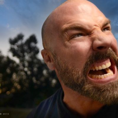 TIm Holmes Strongman Oz Christmas Lights