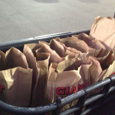 Plastic shopping bags