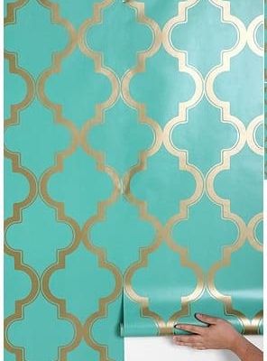 Removable wallpaper apartment therapy easy renter design ideas