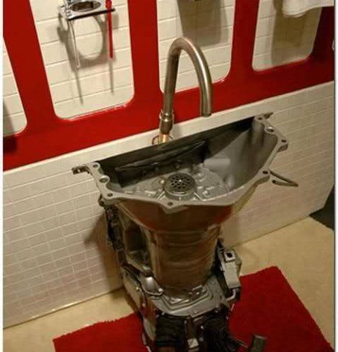 Amazed and Amused - Man Cave sink - MyFixitUpLife