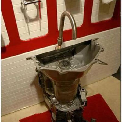 Amazed and Amused - Man Cave sink - MyFixitUpLife