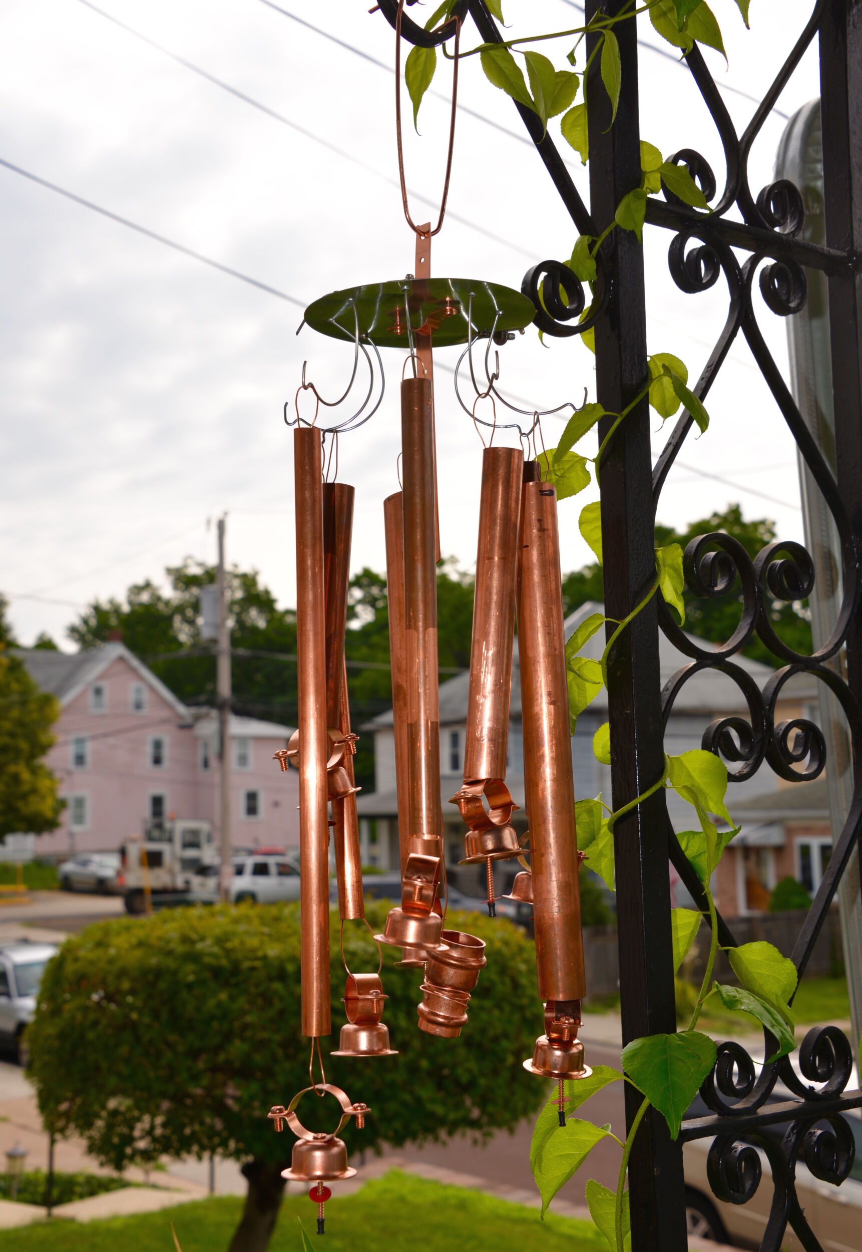 Torch + metal = awesome DIY windchime project