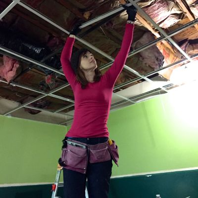 George's Place Food Network AMERICAN DINER REVIVAL Armstrong ceiling