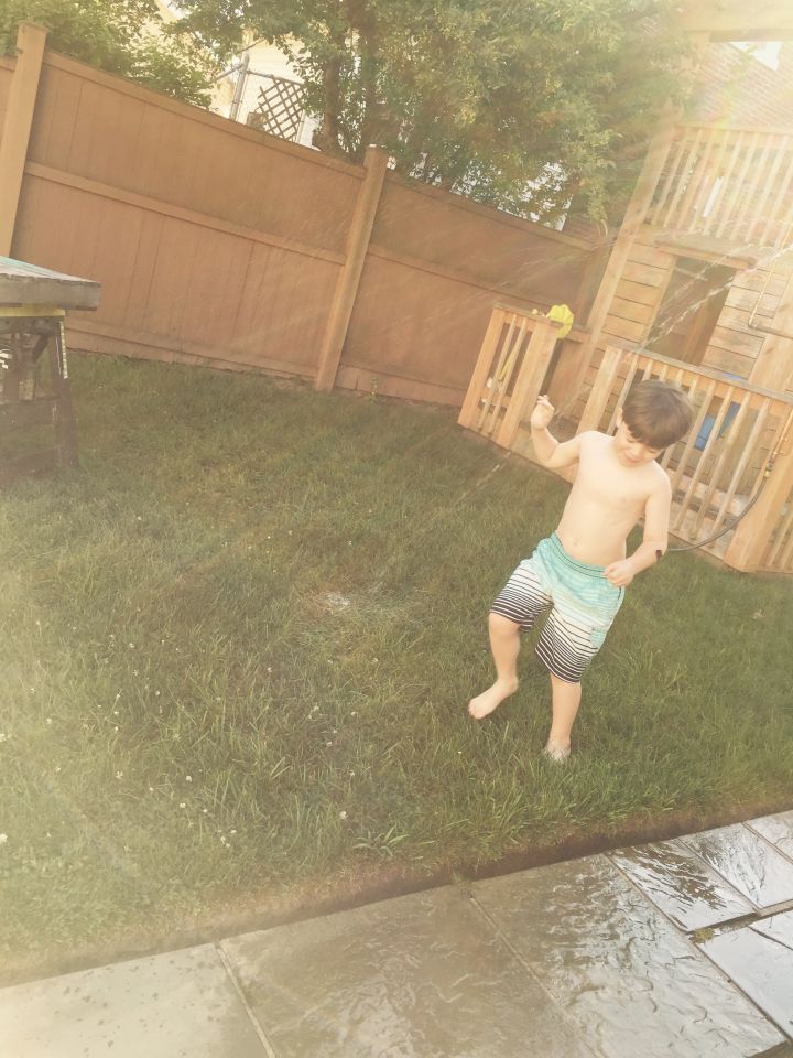 diy sprinkler for kids