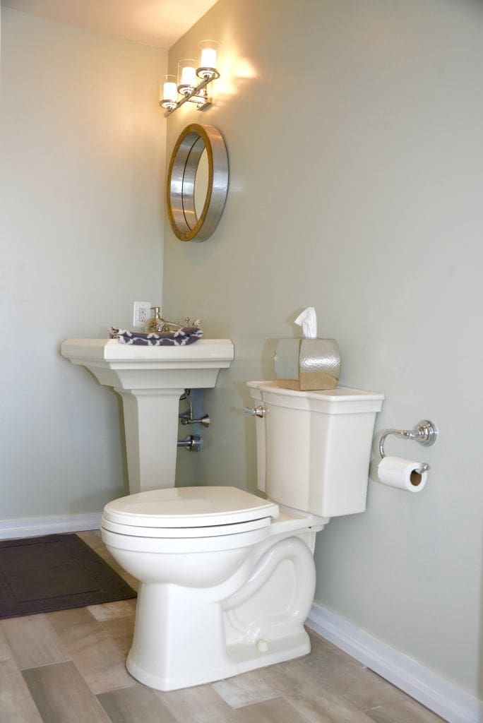 basement bathroom plumbing after_toilet_sink_myfixituplife