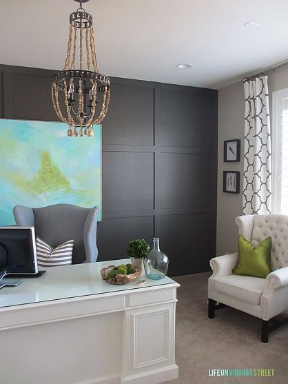 If you love luxe, why not makeover your home office to make you feel empowered while you work.