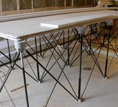 Centipede Work Table_basement renovation_drywall