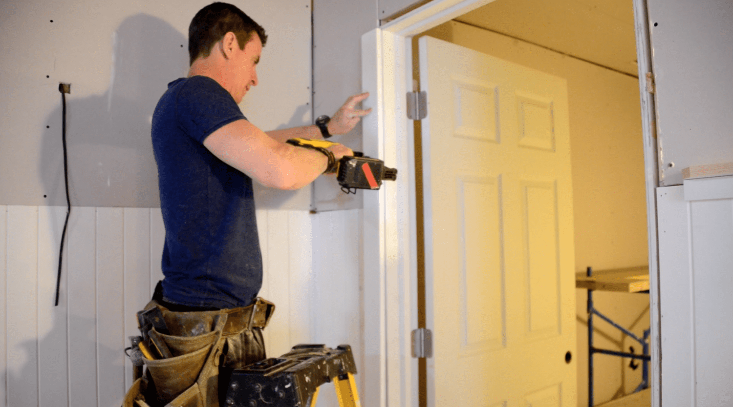 Home improvement tips How to trim a door MyFixitUpLife