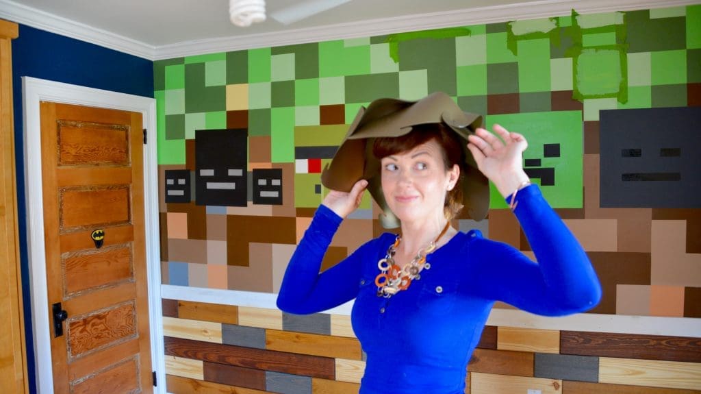 Theresa - MyFixitUpLife - Declutter a home - Minecraft bedroom