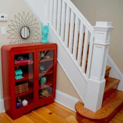 MyFixitUpLife Stairway Barrister Cabinet Minwax