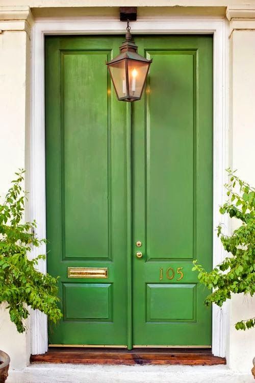 1 green apple doorway modern