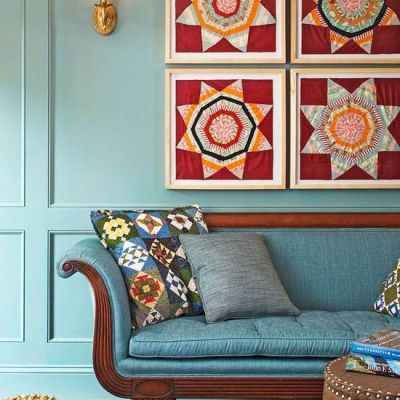 4 wall art Quilted HossDesign MyFixitUpLife