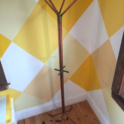 copper pipe coat rack