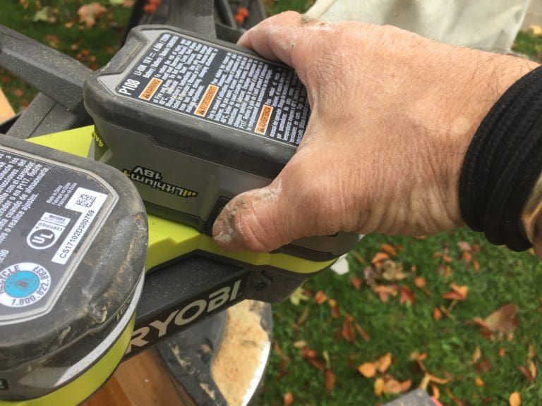 Tool Review Ryobi cordless miter saw36 volts of power and performance