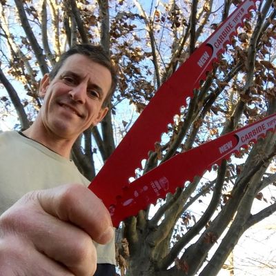 HOME FIXERS: How to cut down a tree with a reciprocating saw