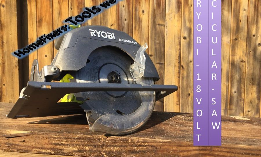 Klæbrig Goneryl delikat A little "ringy-dingy", great for DIY: Review of Ryobi's ONE+ circ saw |  MyFixitUpLife