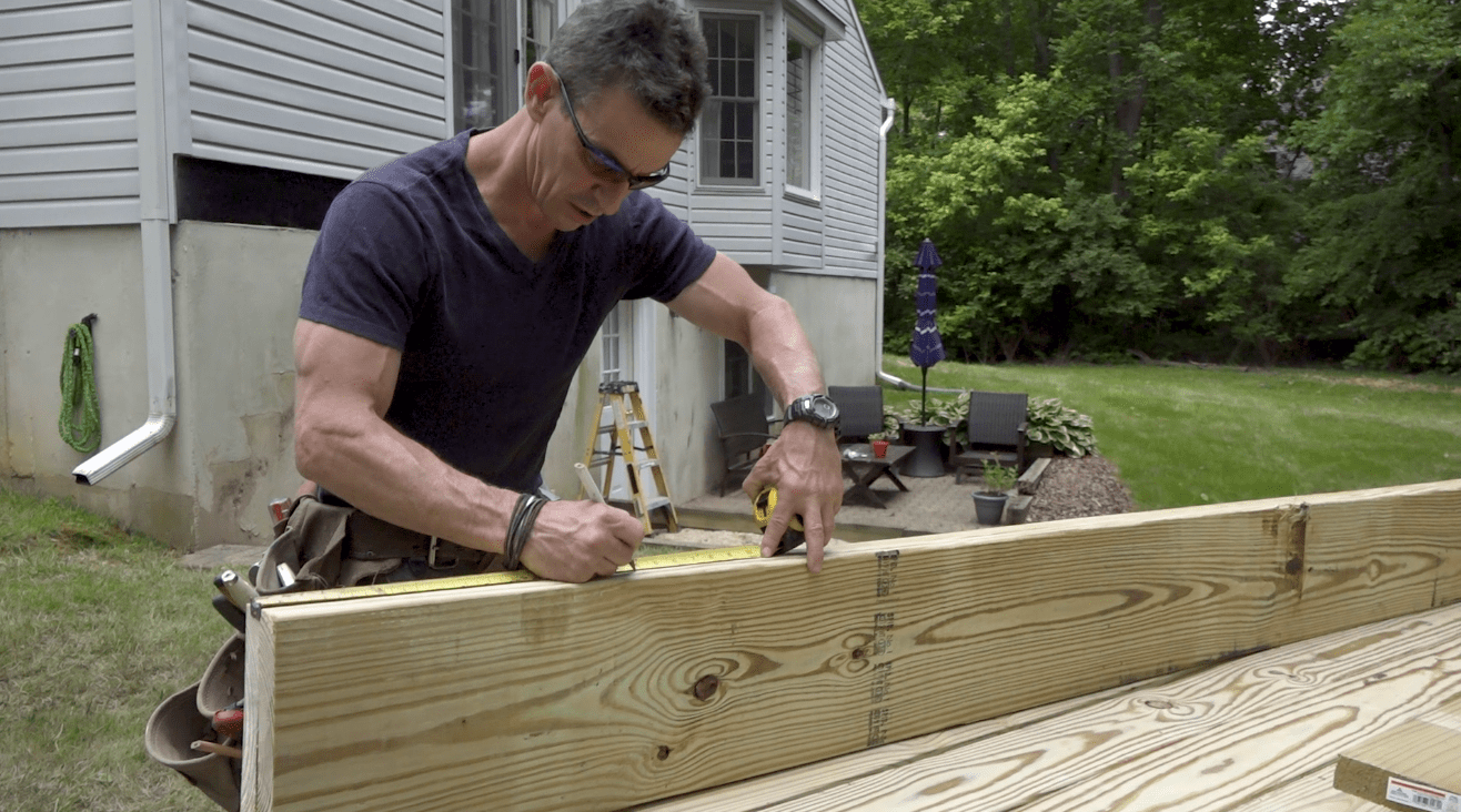 VIDEO: Building a deck: Top-Down Framing, Part 1 ‣ MyFixitUpLife