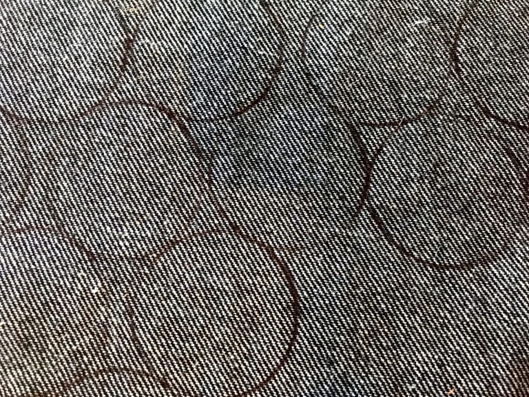 How to reupholster a tufted ottoman (one with buttons)