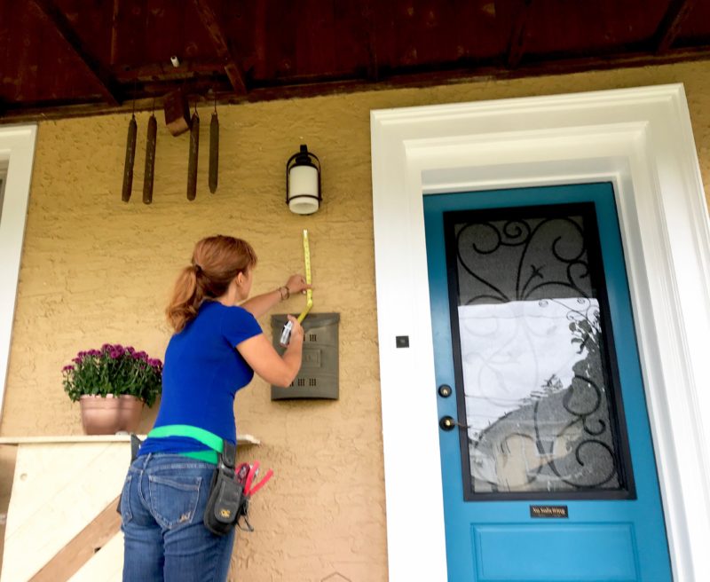 1 House Numbers Planter Box MyFixitUpLife Theresa measure smart homeowner DIY skill