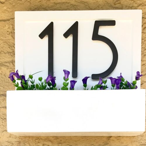 House Numbers Flower Box MyFixitUpLife AFTER