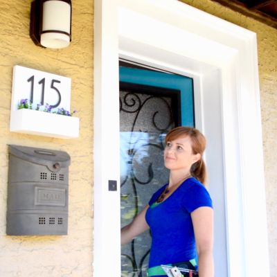 House Numbers Planter Box MyFixitUpLife Theresa AFTER