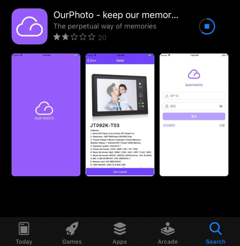 OurPhoto app in the app store myfixituplife