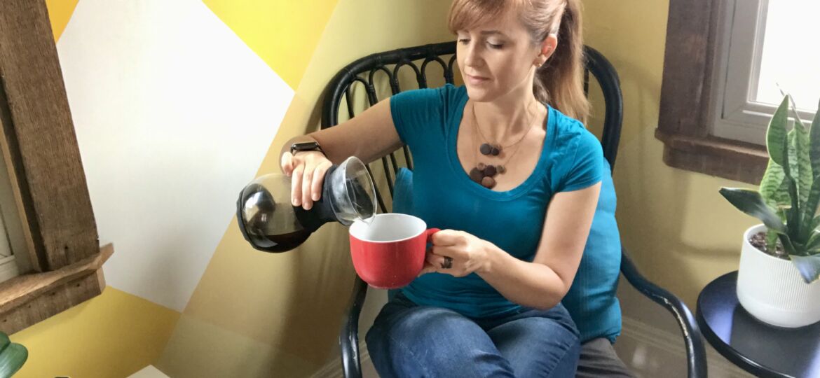 Theresa Pour Over Coffee Pouring MyFixitUpLife
