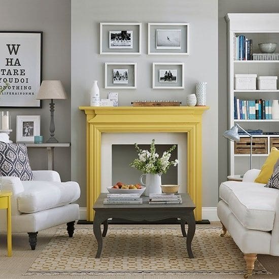 Apartment Therapy Yellow and grey COTY