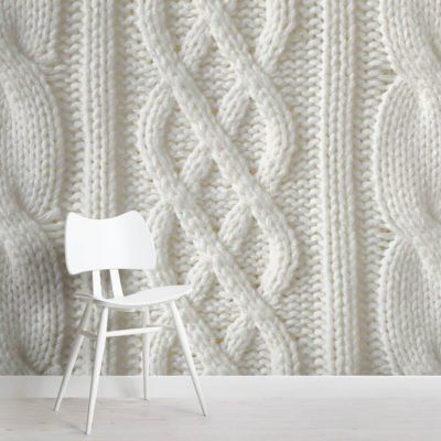 Cream-Knitted-Jumper-Wallpaper-Mural