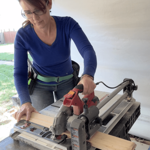 Theresa_Skil Flooring Saw_MyFixitUpLife