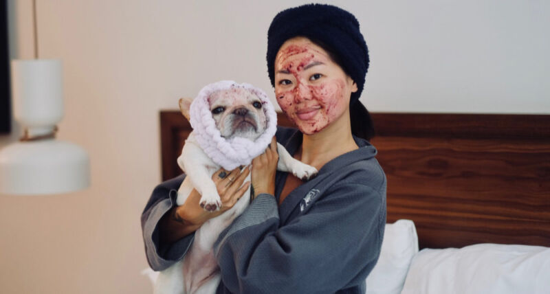 Facials for dogs chewy