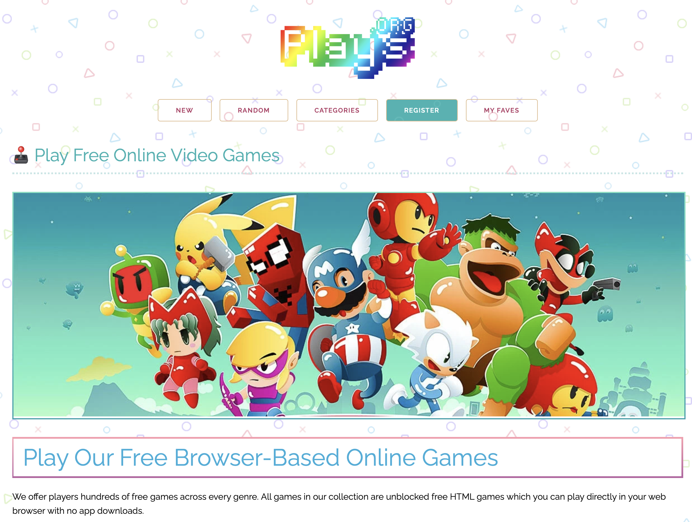 Play Online (Websites)